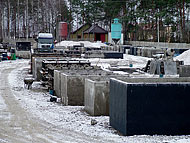 Zbiorniki betonowe Zduńska Wola